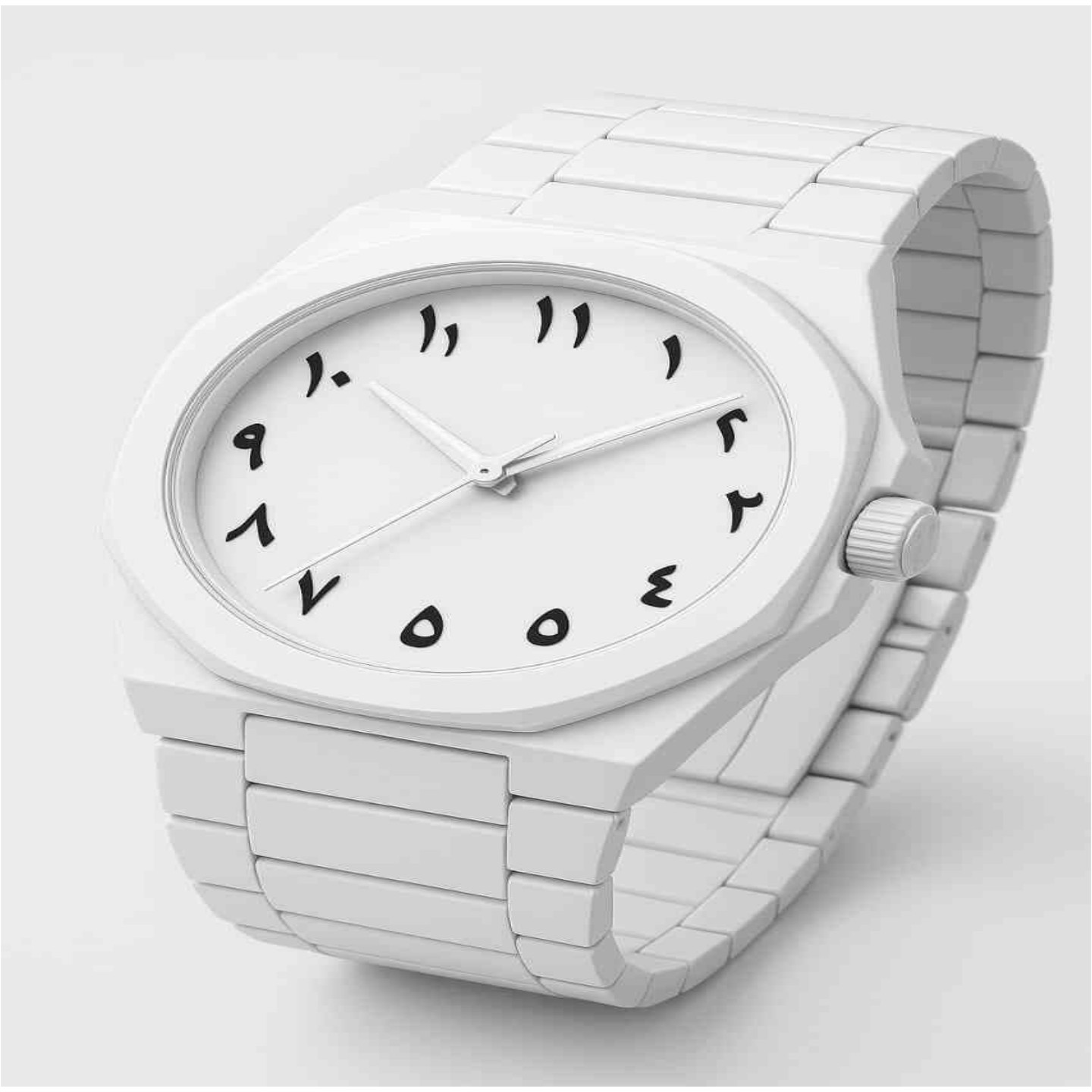 D1 Milano Watches Poly carbon Arabic