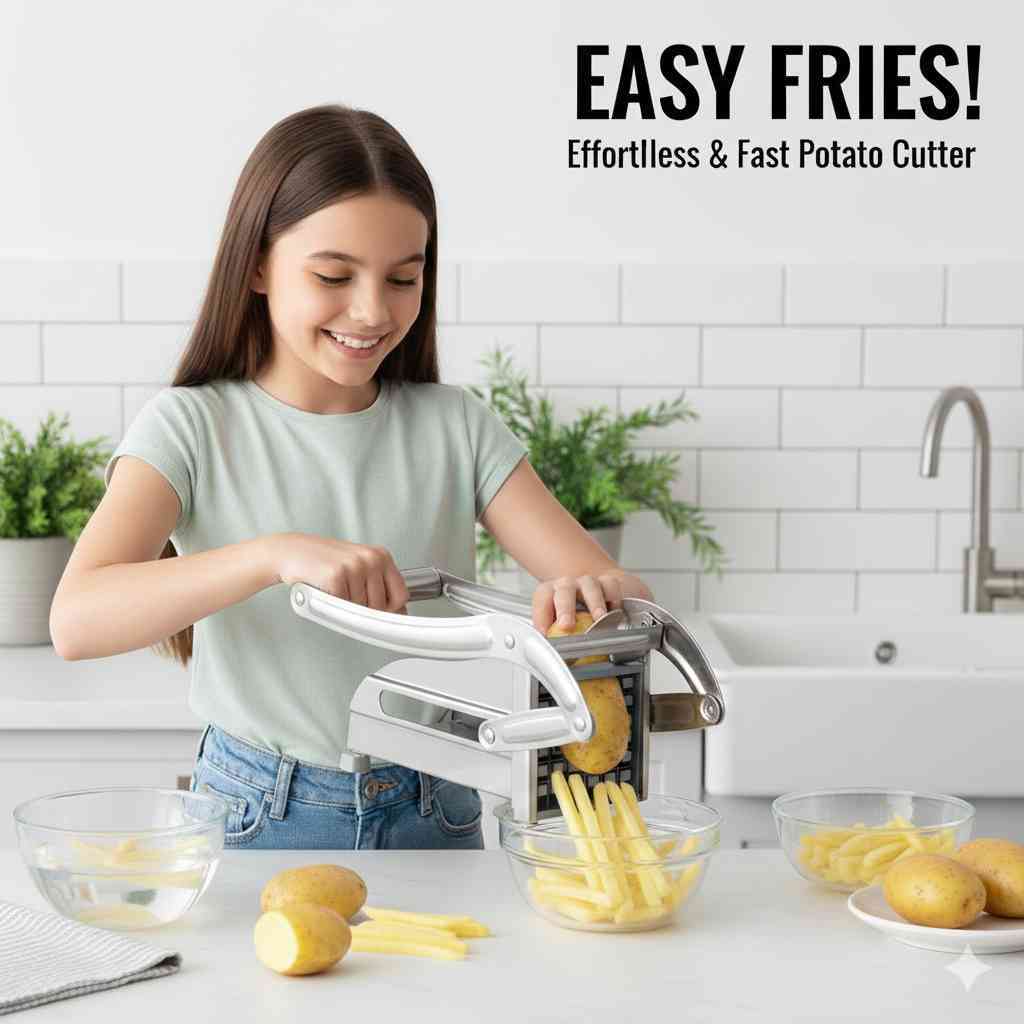 Stainless Steel French Fries Cutter Machine